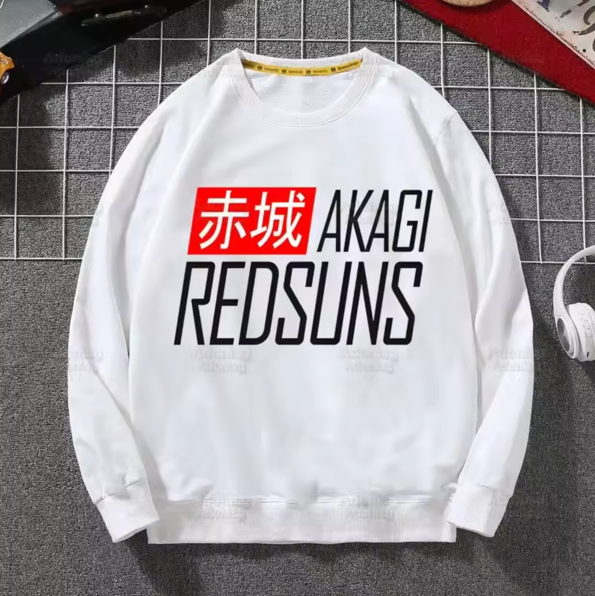 Anime Initial D Redsuns Sweatshirts